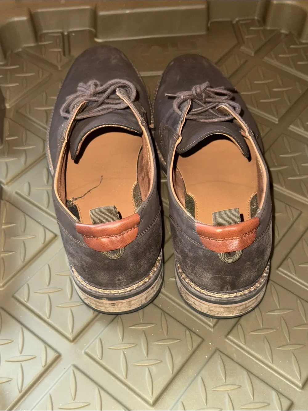 Men's Casual Lace-Up Dress Shoes - Black